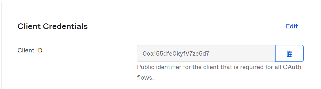 OktaClientId